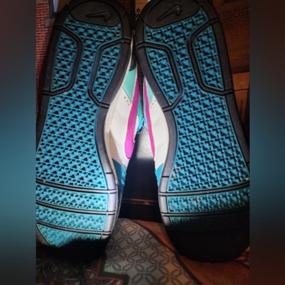 Nike 6.0 Morgans, size 10, Blue with purple - Picture 8 of 10